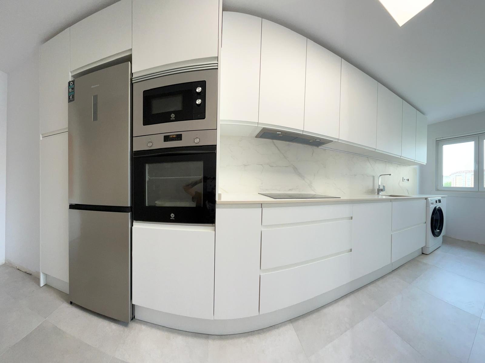 Espacio de cocina en el hogar